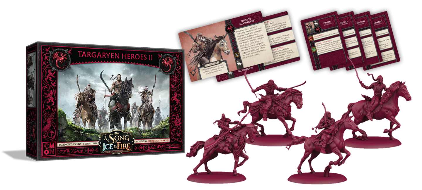 A Song of Ice and Fire : Tabletop Miniatures Game - Targaryen Heroes #2